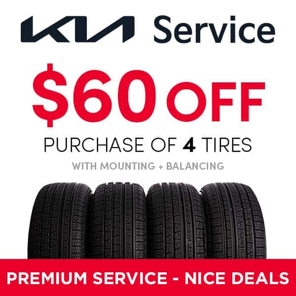 $60 off purchase of 4 Tires!