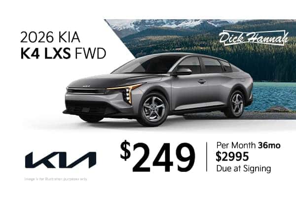2026 Kia K4 LXS FWD