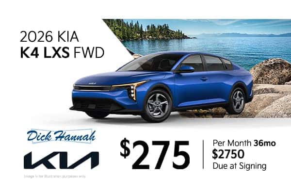2026 Kia K4 LXS FWD