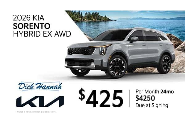 2026 Kia Sorento Hybrid EX AWD