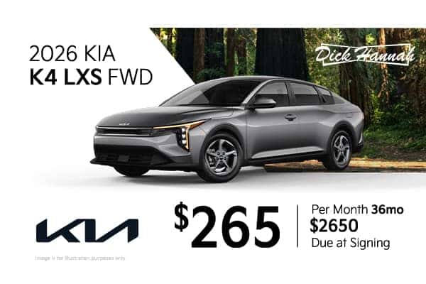 2026 Kia K4 LXS FWD