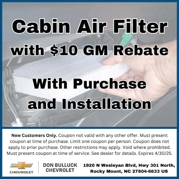 Cabin Air Filter