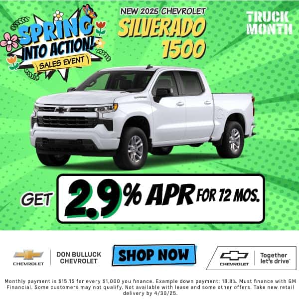 New 2025 Chevrolet Silverado 1500