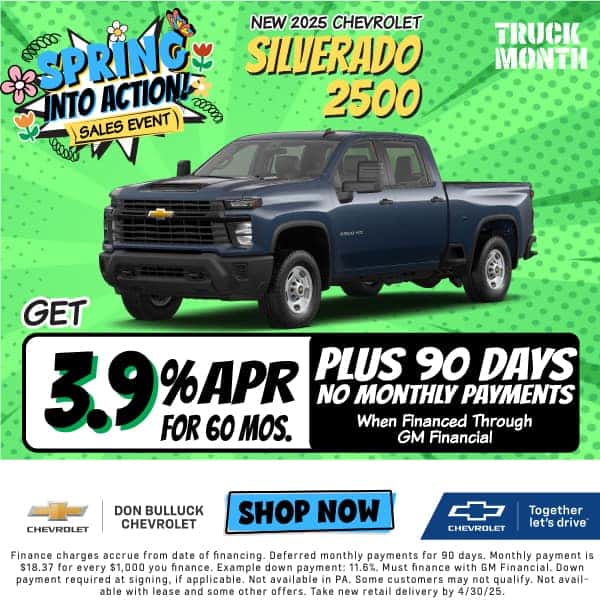 New 2025 Chevrolet Silverado 2500