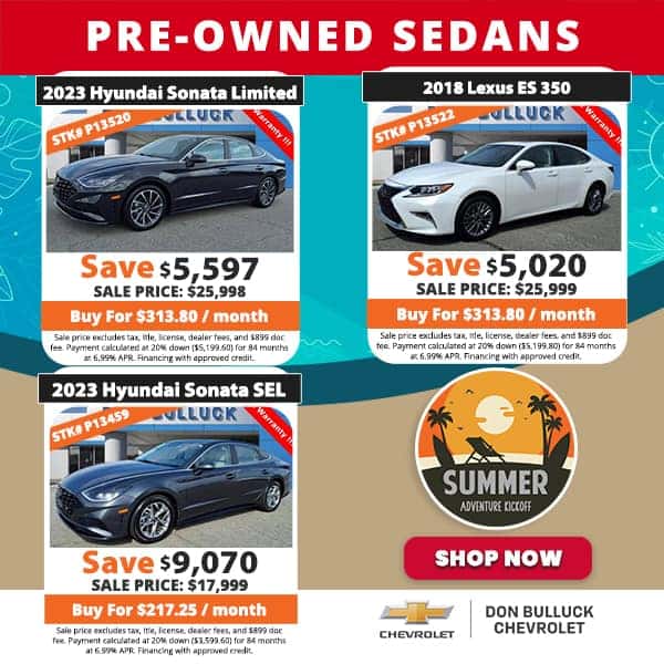 Pre-Owned Sedans