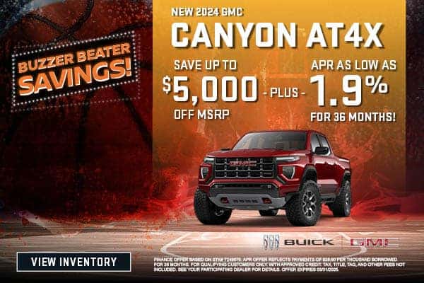New 2024 GMC Canyon AT4X