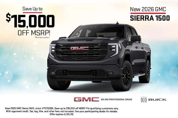 New 2026 GMC Sierra 1500