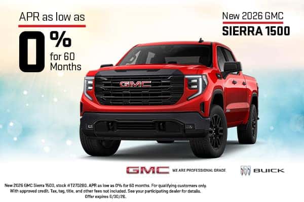 New 2026 GMC Sierra 1500