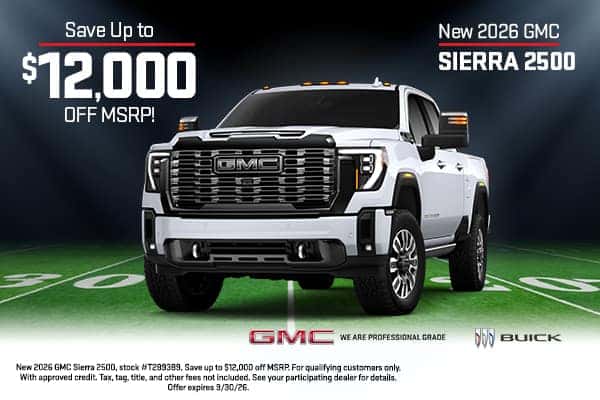 New 2026 GMC Sierra 2500