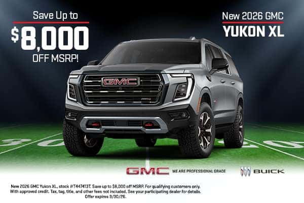 New 2026 GMC Yukon XL