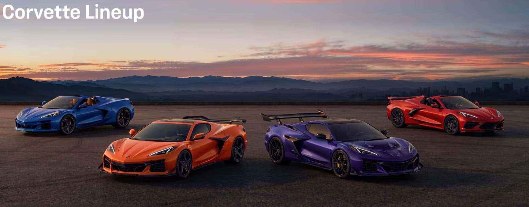 Corvette Lineup