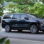 Suburban on street