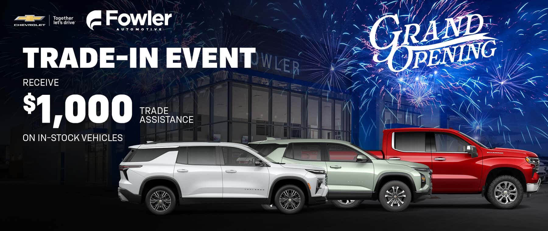 Trade-In Event Happening Now