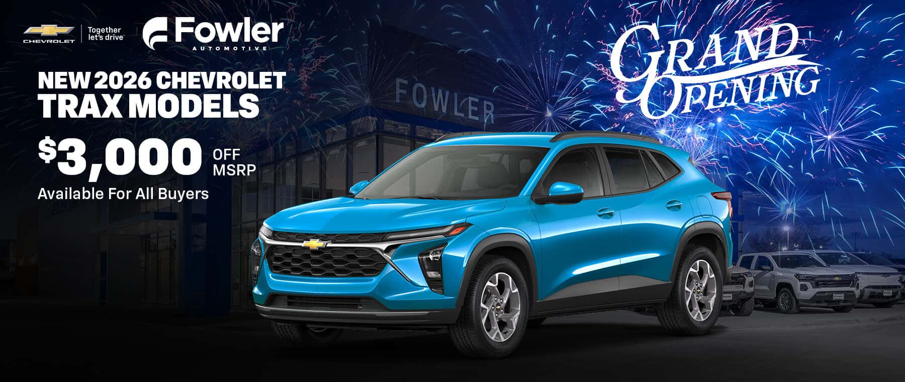 Save on New Chevrolet Trax Models