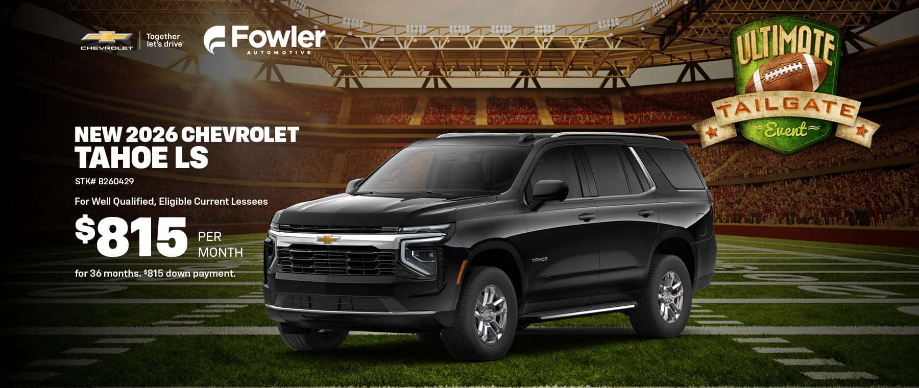 New 2026 Chevrolet Tahoe LS