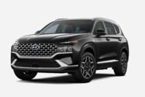 2022 Hyundai Santa Fe Twilight Black exterior color