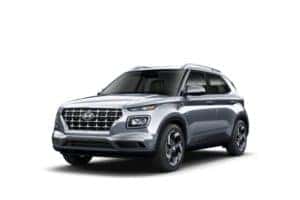 2022 Hyundai Venue Stellar Silver exterior color