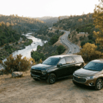 Chevy Tahoe and Traverse performance on Highway 49 curves in Auburn.