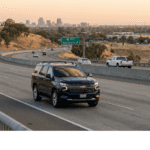 Chevrolet SUV on highway