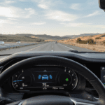 Chevrolet Tahoe Adaptive Cruise Control engaged on I-80 near Auburn.