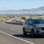 2026 Chevrolet Equinox on I-80 heading from Auburn toward Sacramento on a clear California morning