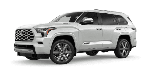 2023 Toyota Sequoia Capstone - exterior white
