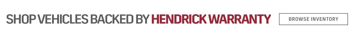 Hendrick Warranty