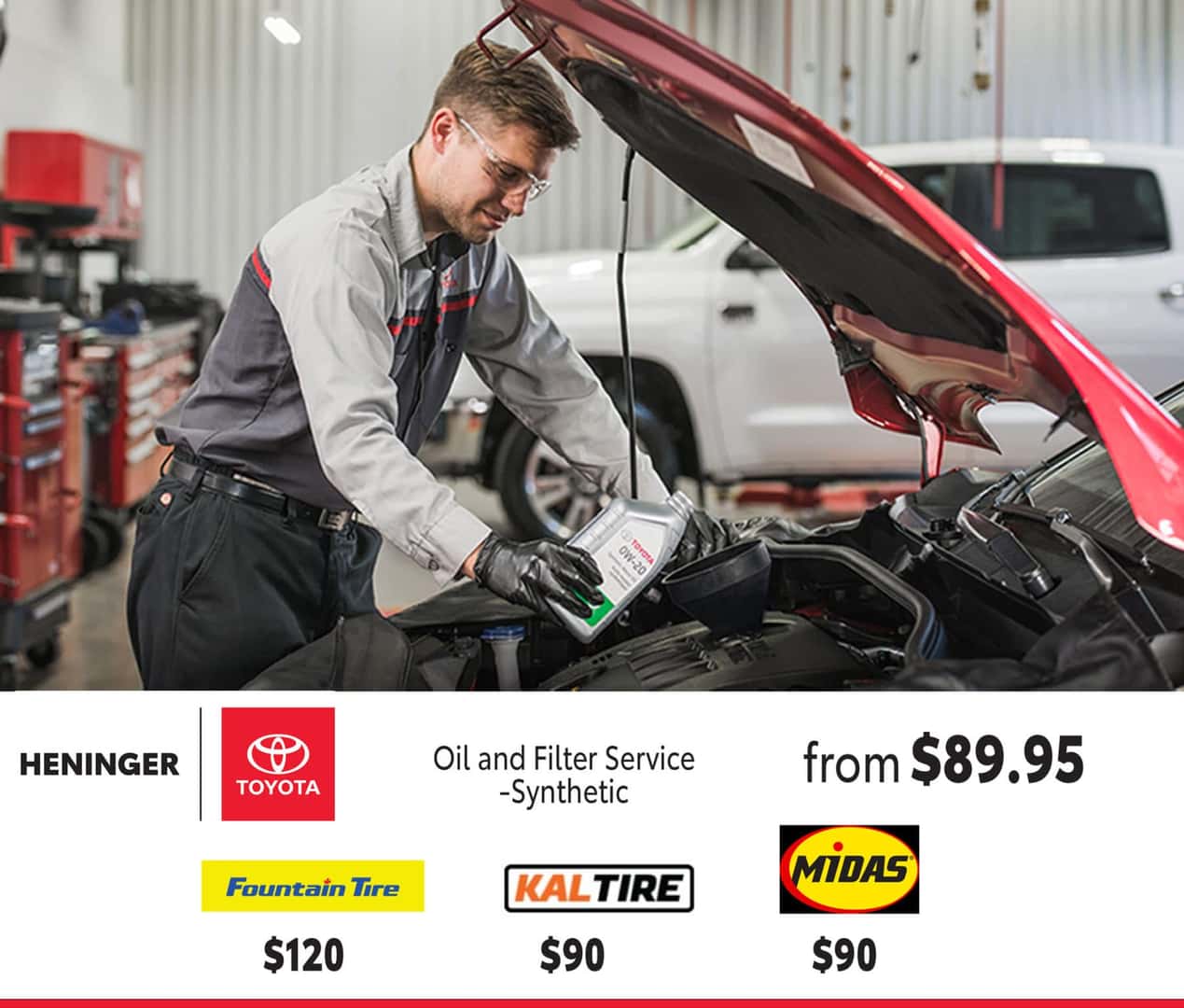 Auto Service Specials | Heninger Toyota near Edmonton