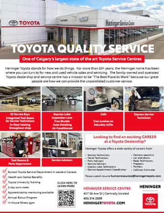 Toyota Service Centre Calgary Alberta; Toyota oil change; Toyota tires; Toyota remote; Toyota battery