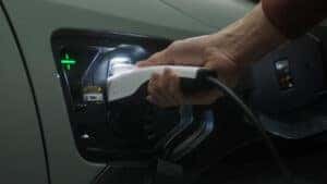 charging port of Kia EV4