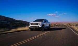 Silverado EV Driving