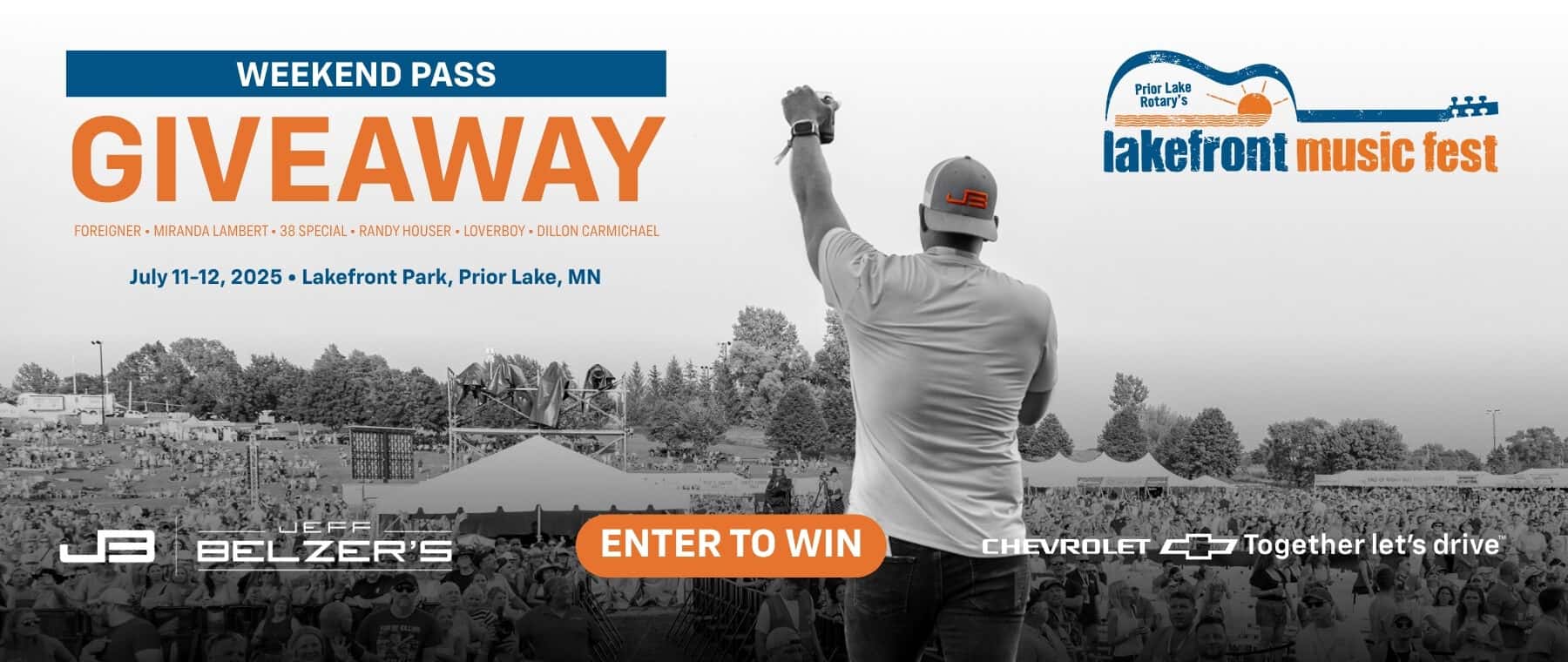 Enter to Win Weekend Passes to Lakefront Music Fest