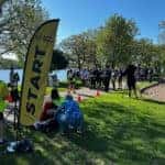runners gather for cops & joggers event