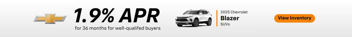 Blazer APR Offer
