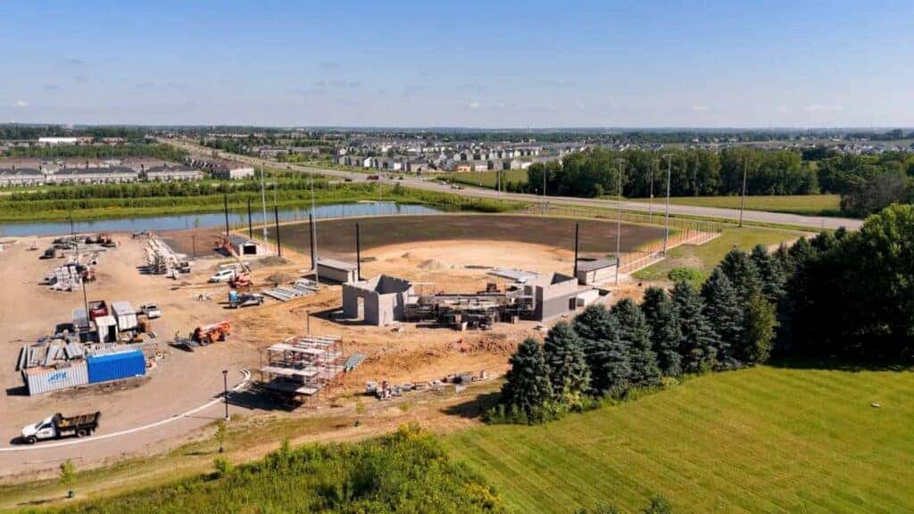 Belzer Stadium Construction