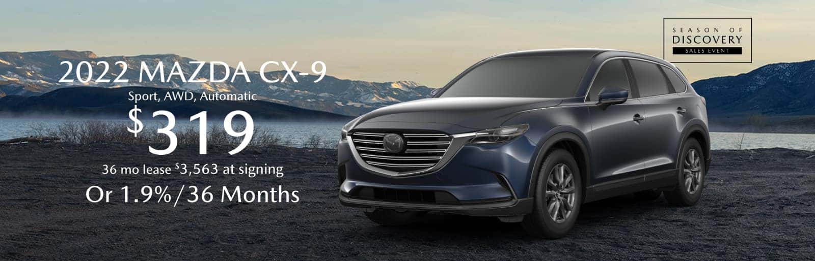 AUGUST CX9 2022