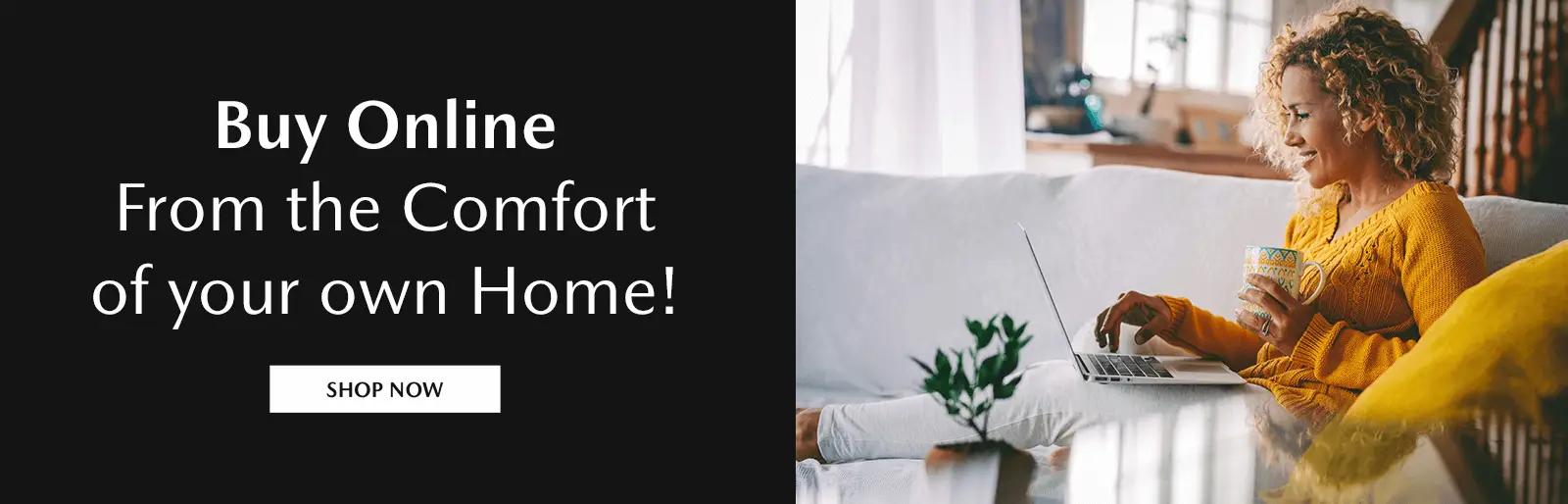 Buy Online From the Comfort of your own Home!