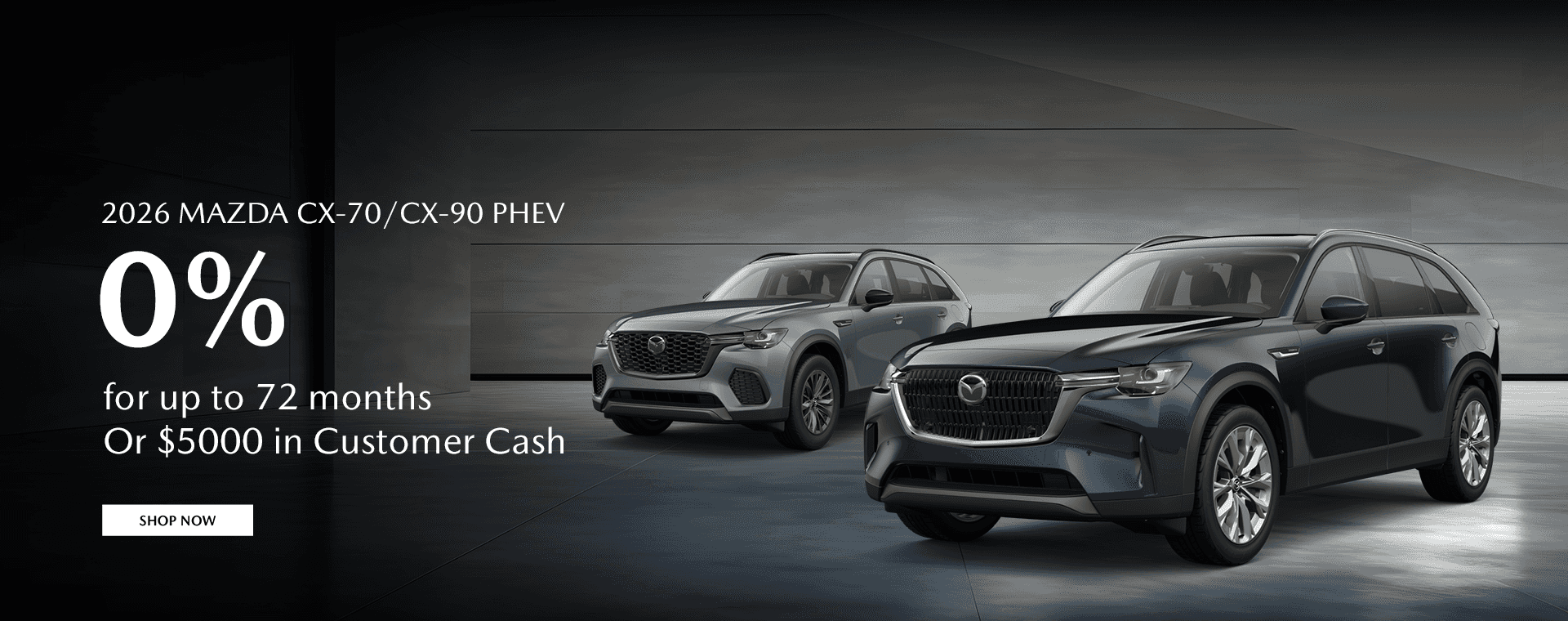 2026 Mazda CX-70/CX-90 PHEV