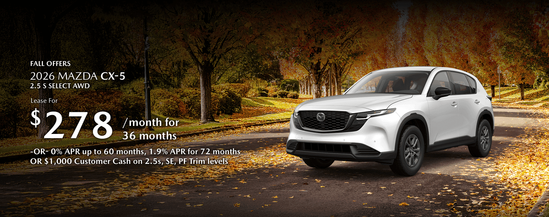 2026 CX-5 2.5 S Select AWD