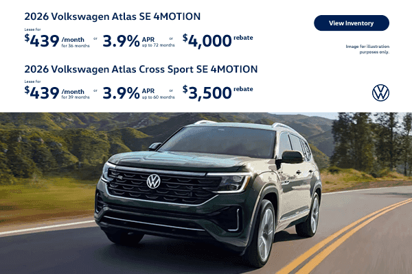 2026 Volkswagen Atlas Cross Sport SE 4MOTION