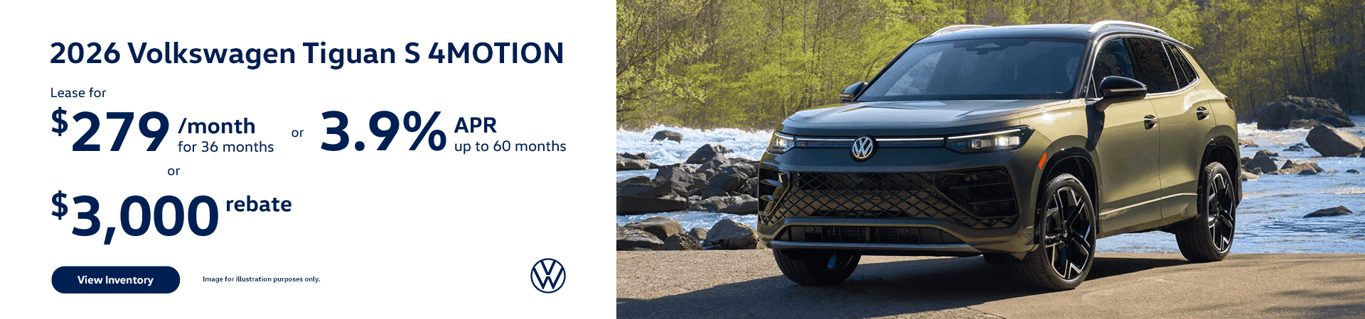 2026 Volkswagen Tiguan S 4MOTION