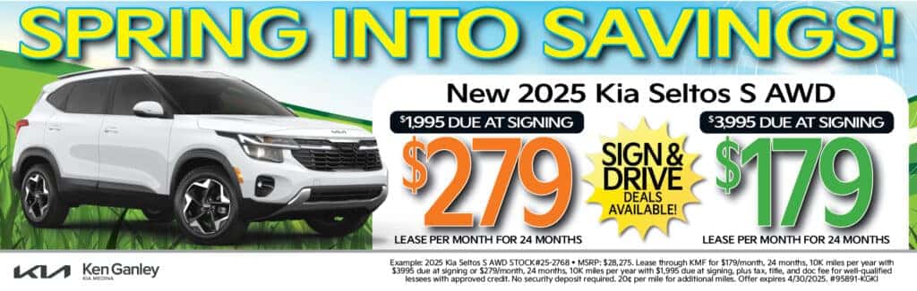 New 2025 Kia Seltos S AWD 4D Sport Utility