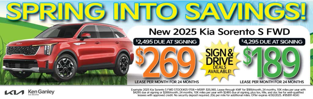 New 2025 Kia Sorento S FWD 4D Sport Utility