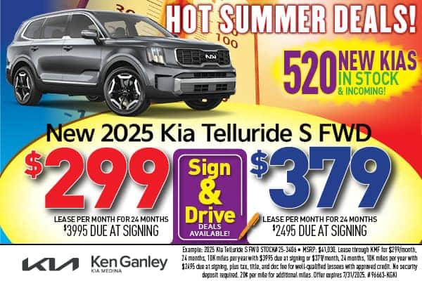 New 2025 Kia Telluride S FWD 4D Sport Utility