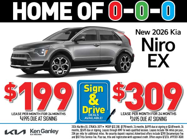 New 2026 Kia Niro EX FWD- Lease As Low As $199/Mo! 