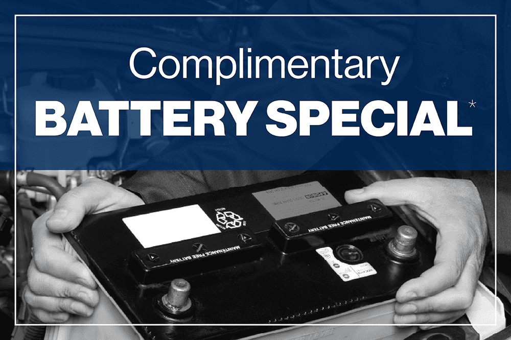 Complimentary Battery Special