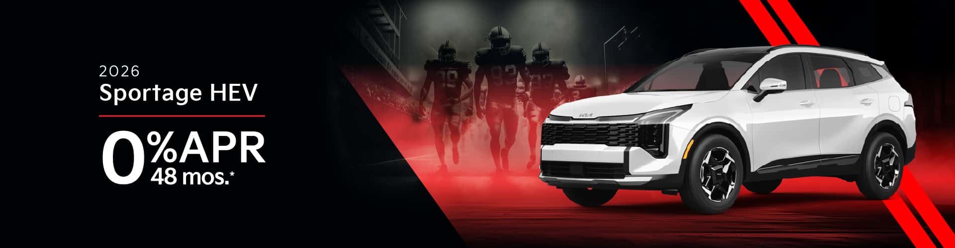 2026 Kia Sportage Hev: 0% APR for 48 months*