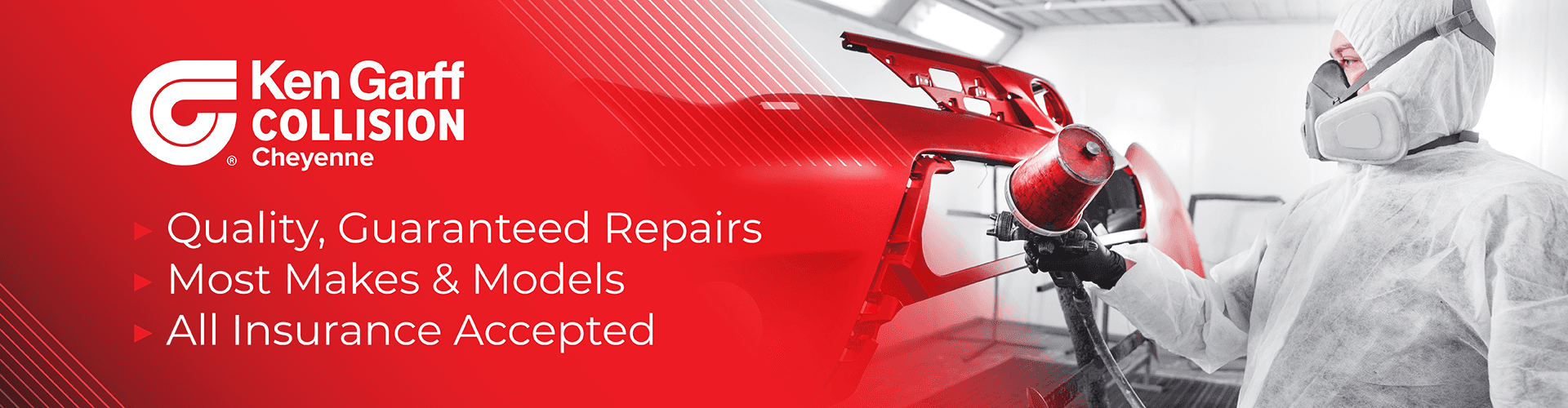 Ken Garff Collision Cheyenne. Quality, Guaranteed Repairs Most Makes & Models All Insurance Accepted