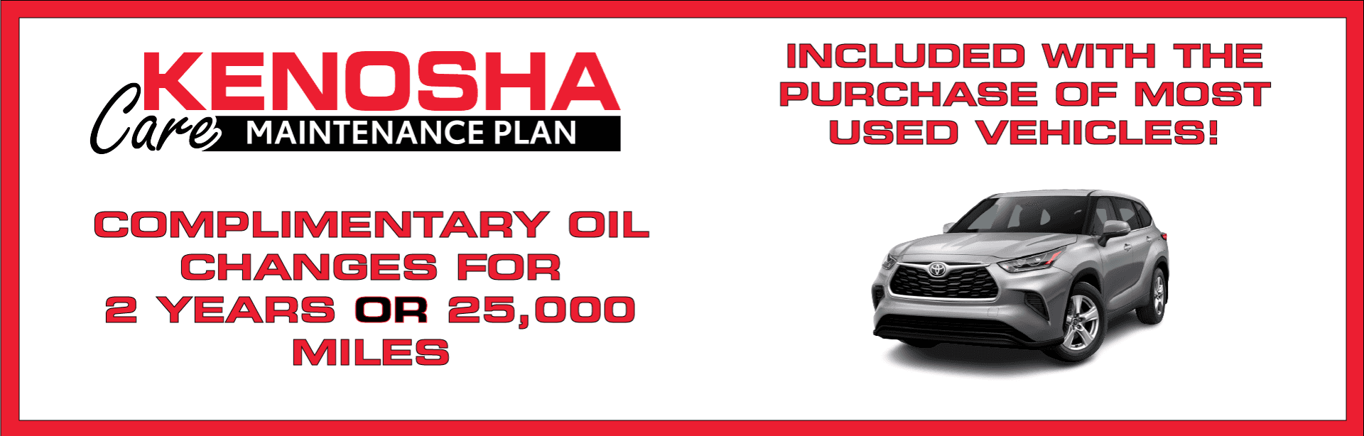 to Kenosha Toyota in Wisconsin