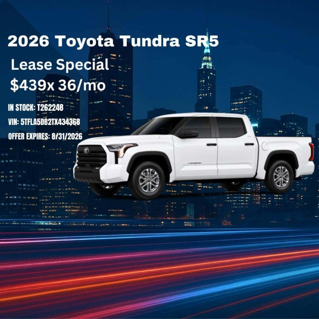 New 2026 Toyota Tundra SR5 CrewMax